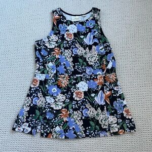Maeve by Anthropologie Peplum Floral Top